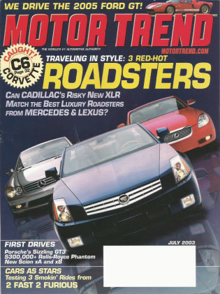 MOTOR TREND 2003 JULY - 100 YEARS OF FORDS, GT3, xA